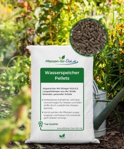 Bio Wasserspeicher/Schafwoll-Pellets 4 mm 0,5 kg